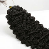 16" Burmese Curly Feather Crochet