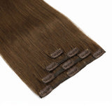 Chocolate Brown Seamless Clip-ins