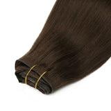 Dark Brown Invisible Clip-ins