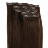 Dark Brown Seamless Clip-ins