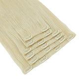 Platinum Blonde Invisible Clip-ins